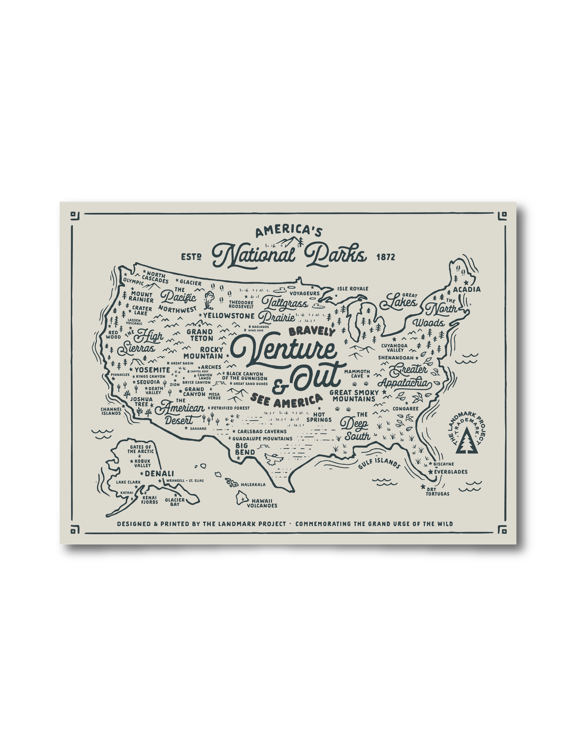 NPS Map Poster