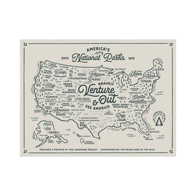 NPS Map Poster