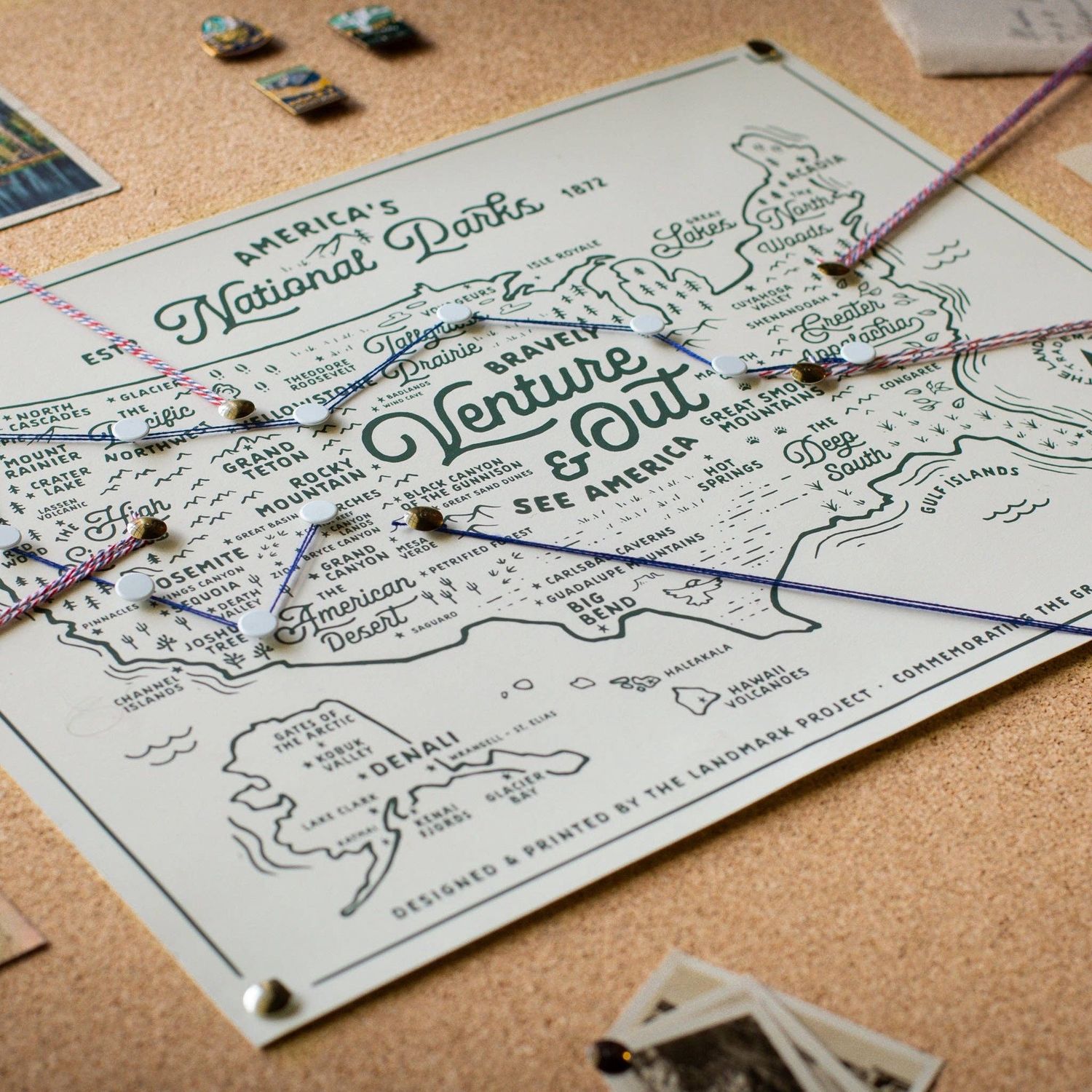 NPS Map Poster