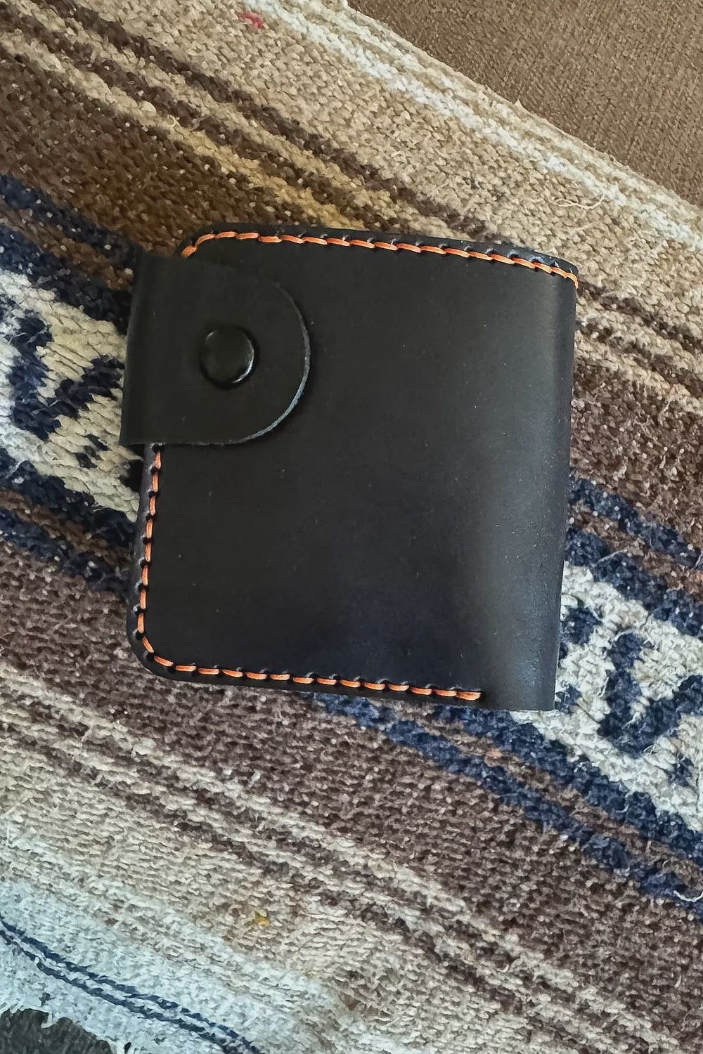Leather Short Snap Wallet