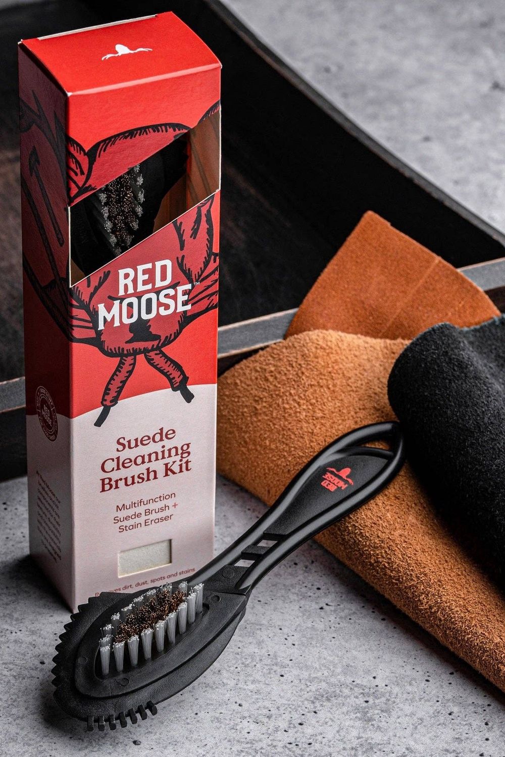 Suede Brush and Eraser Set