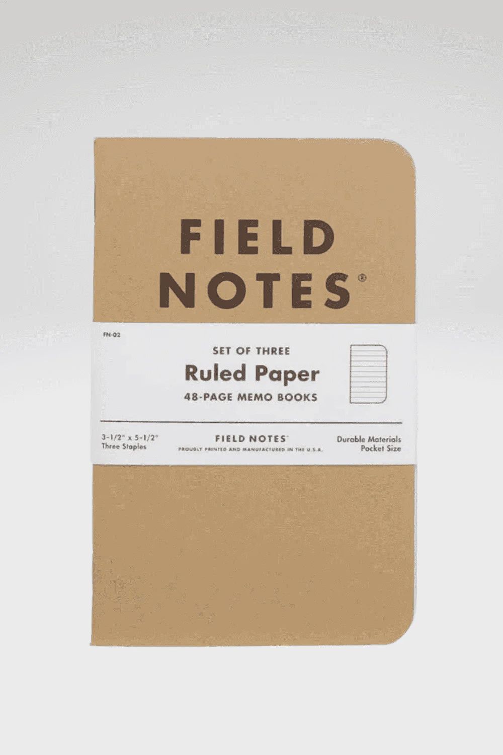 Original Kraft Memo Books