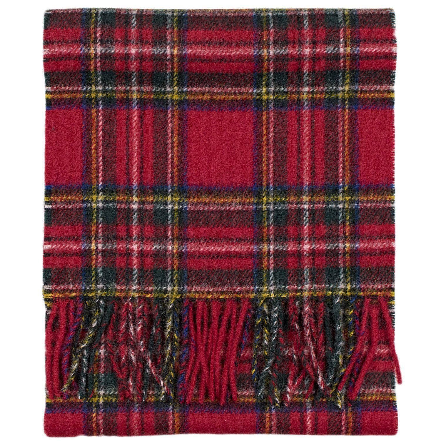 Royal Stewart Merino Wool Scarf