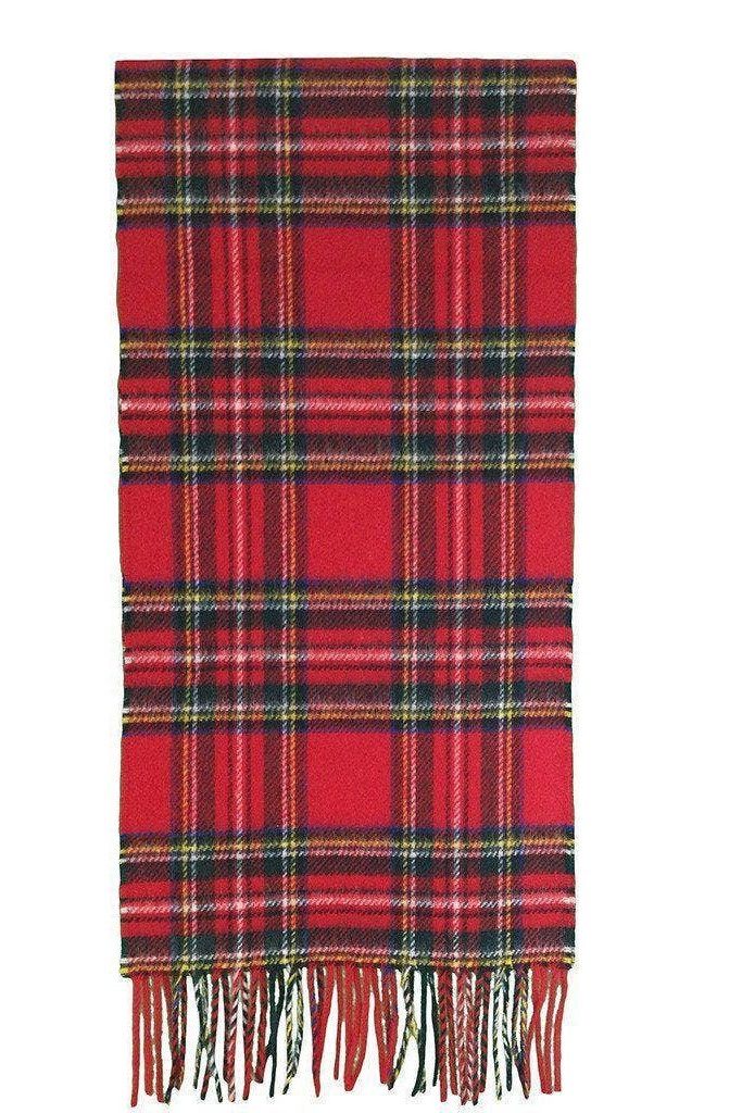 Royal Stewart Merino Wool Scarf