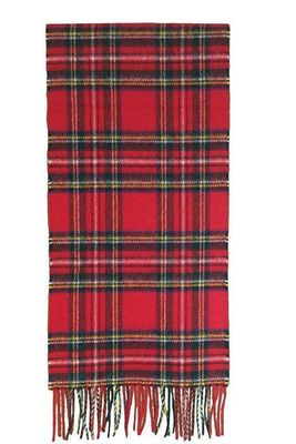 Royal Stewart Merino Wool Scarf