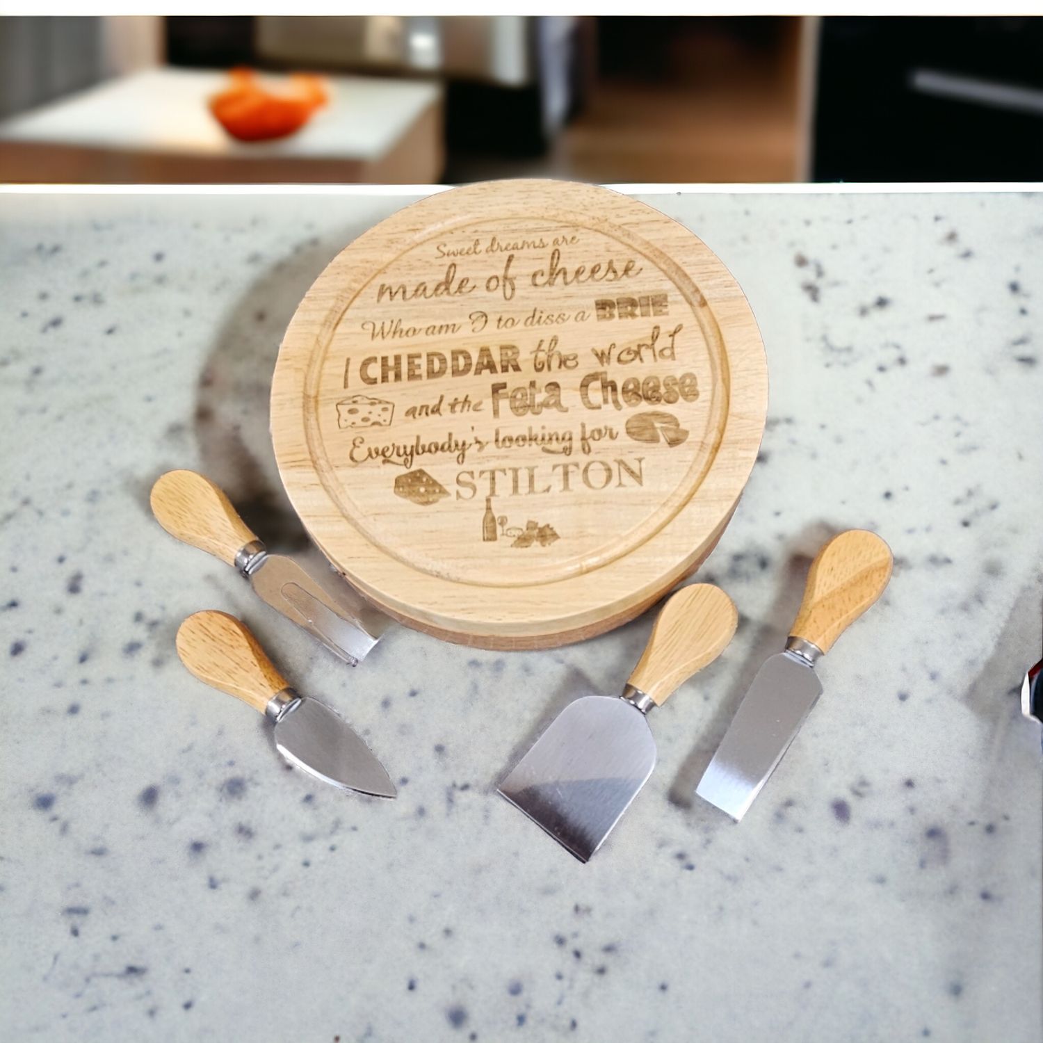 Wooden Cheese Serving Sets
