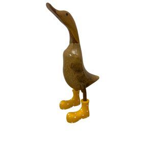 Bamboo Duck with Coloured Shoes