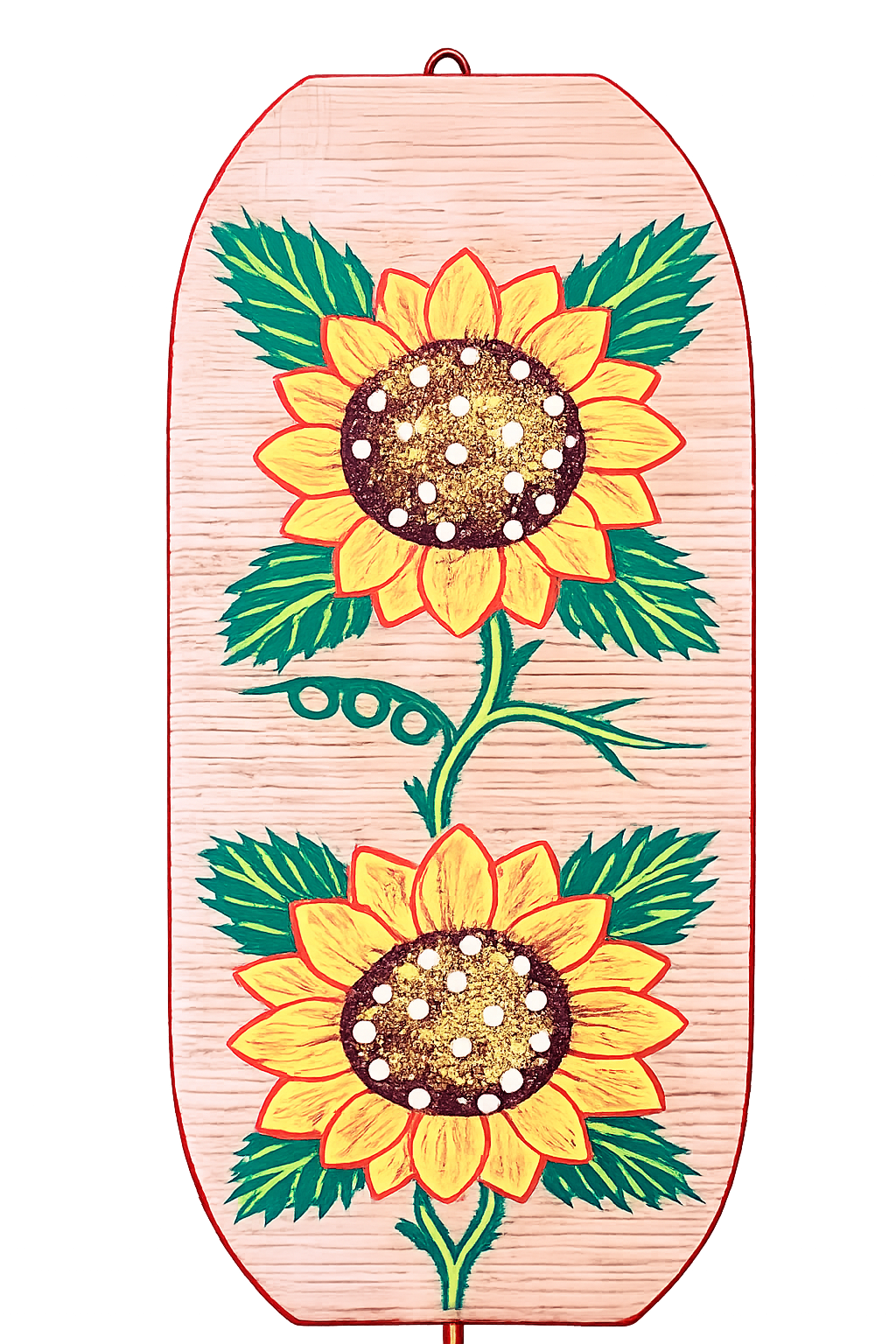 Wooden Handpainted Garden Wind Spinner - 6 designs