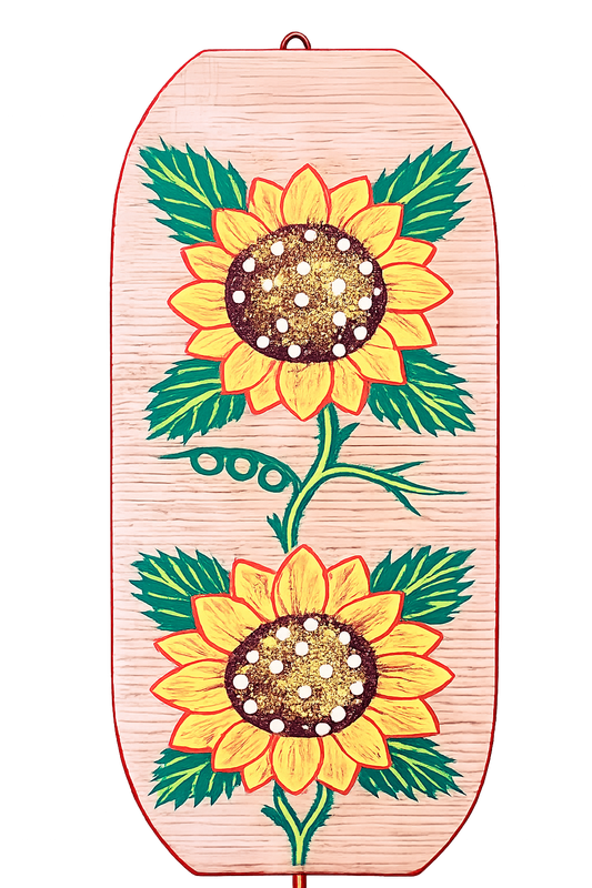 Wooden Handpainted Garden Wind Spinner - 6 designs