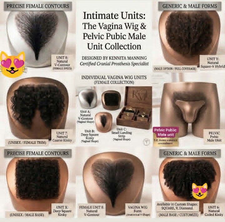 *SOLD OUT ONLINE* The Intimate Units Collection (Custom Hand-Crafted 100% Human Hair)