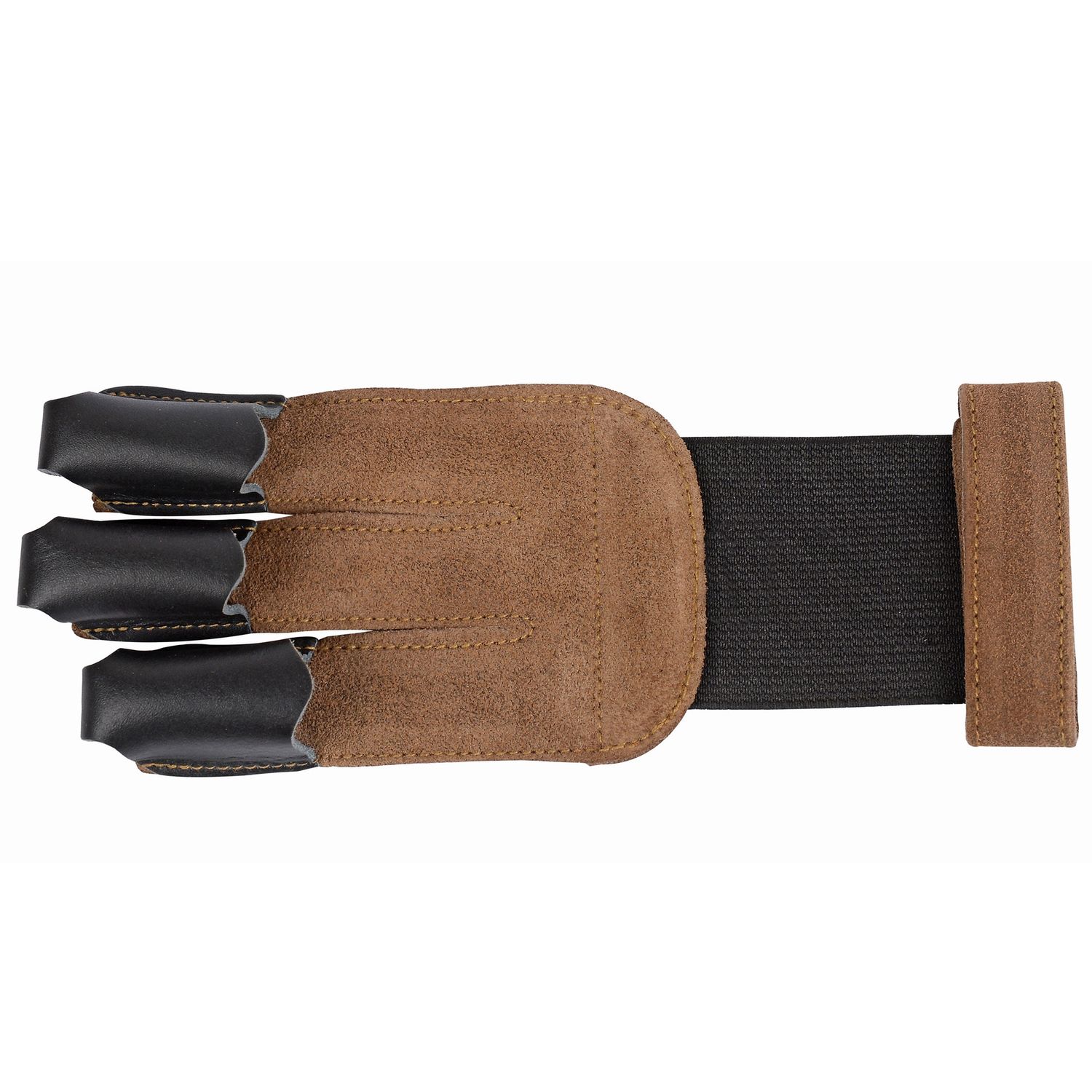 30-06 Leather Tip 3 Finger Shooting Glove, Size: Small