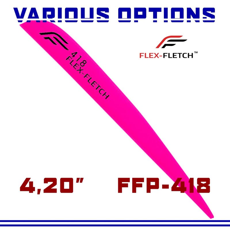 Flex-Fletch FFP-418 (4,20" - All Colours)