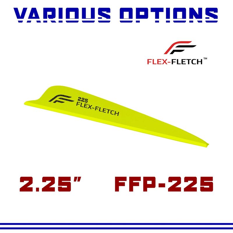 Flex-Fletch FFP-225 Fletch (2.25" - All Colours)