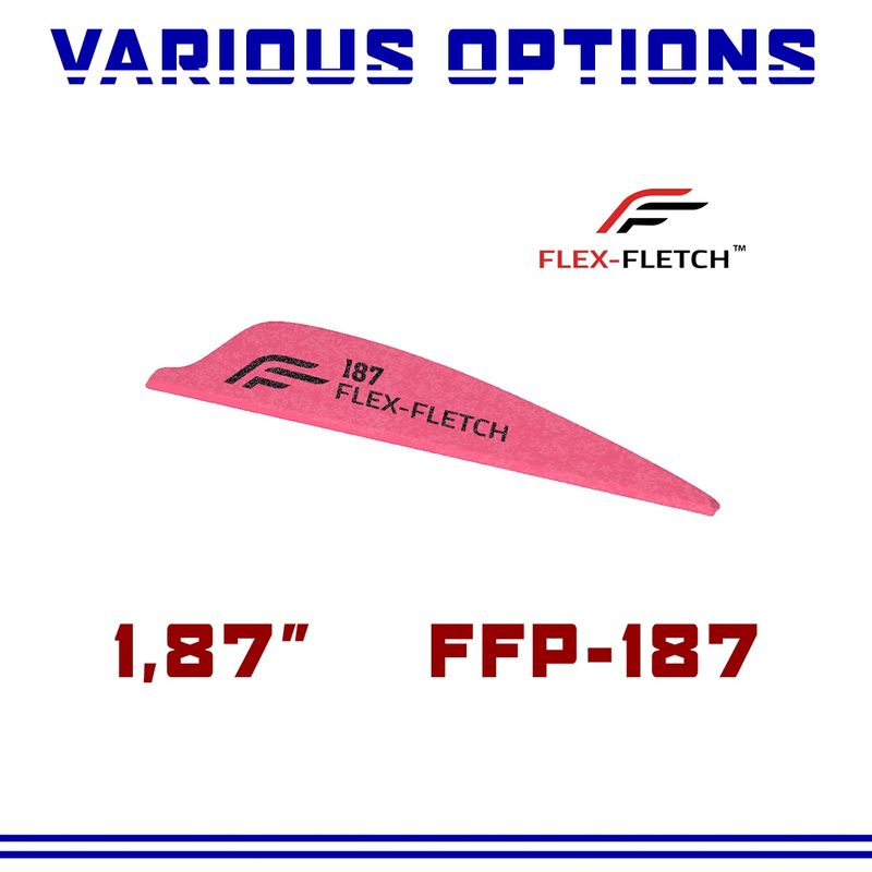 Flex-Fletch FFP-187 (1.87" - All Colours)