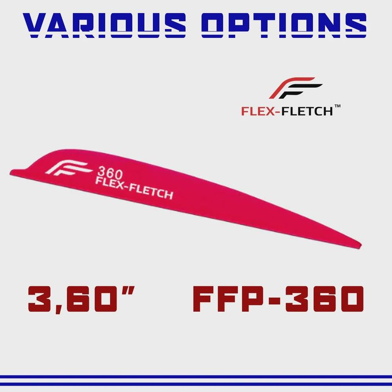 Flex-Fletch FFP-360 (3,60" - All Colours)