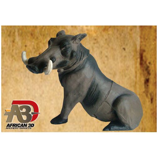 African3D Warthog Sitting Target Butt