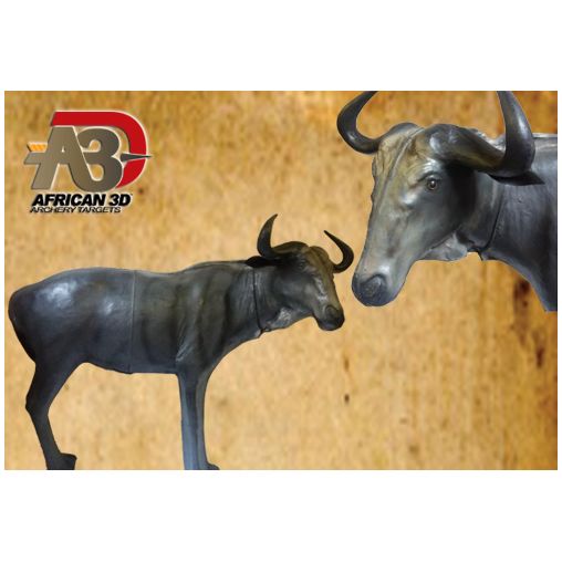 African3D Blue Wildebeest 3D Target Butt
