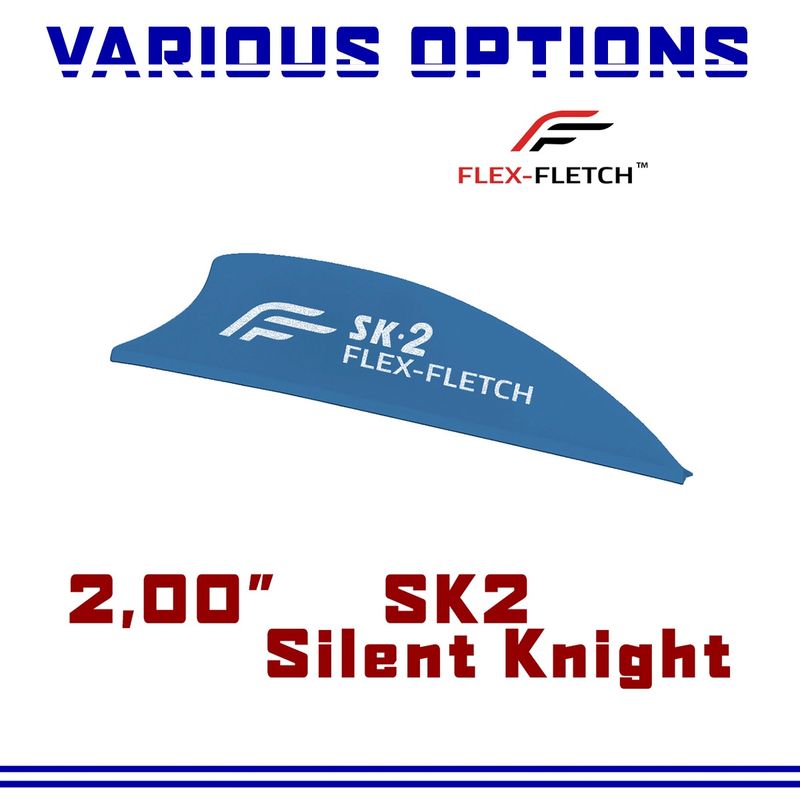 Flex-Fletch Silent Knight 2 (SK2, 2,0" - All Colours)