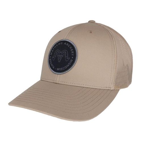 Cap Mathews Full Curl Cap Khaki