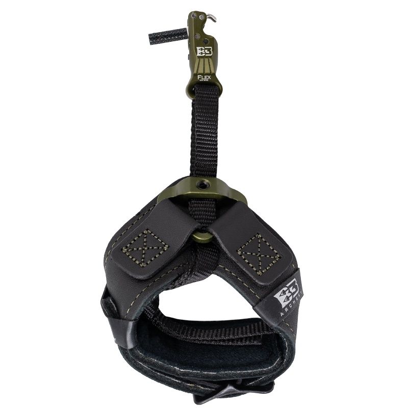 B3 Hawk Flex Wrist Release (Flex Connection, Grey/Green)
