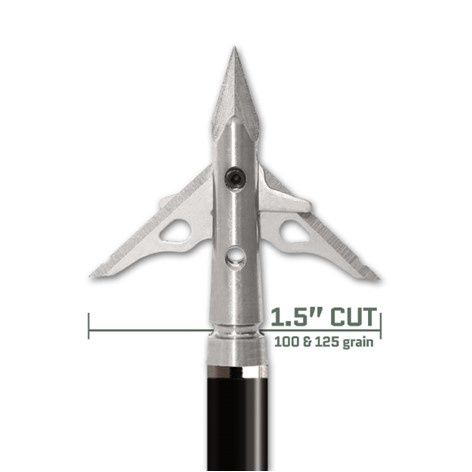 SEVR Titanium Mechanical Broadhead, Size: 1.5", Weight: 100gr