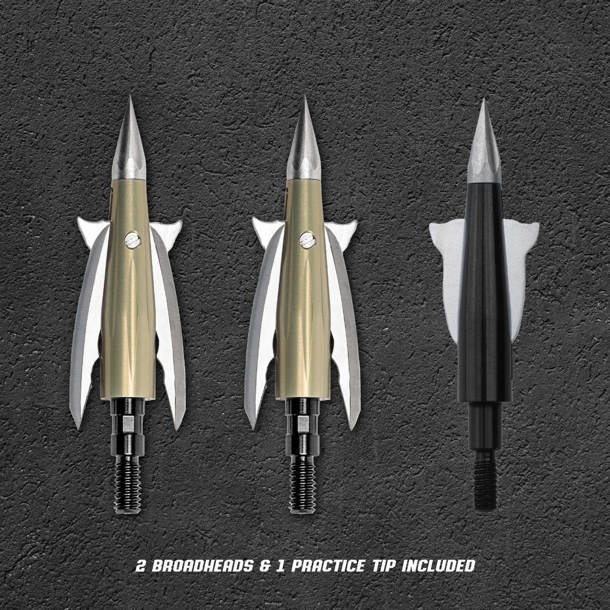 Beast Broadheads (Aluminum), Size: 2.0", Units: 2-Pack, Weight: 100gr