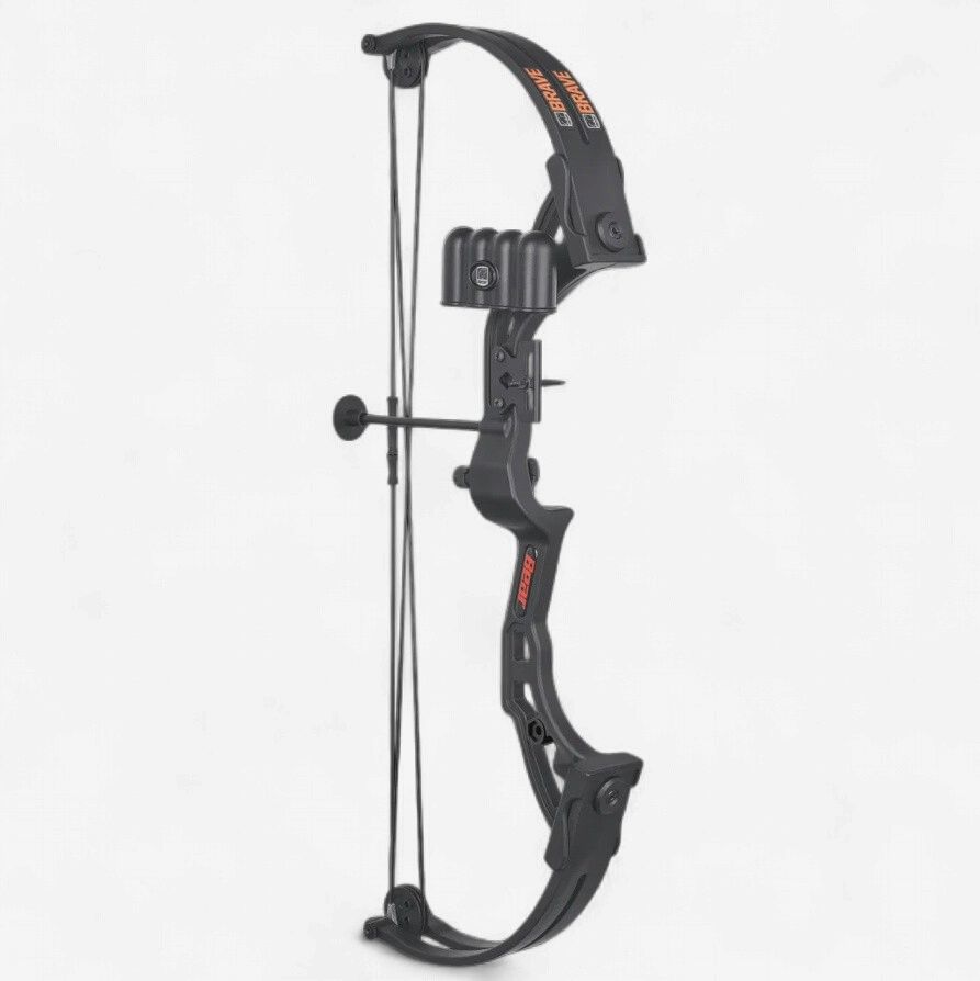 Bear Archery Brave Kids Bow, Colour: Black
