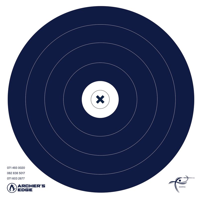 Target 1 Spot Blue SANIFAA/AE Logo
