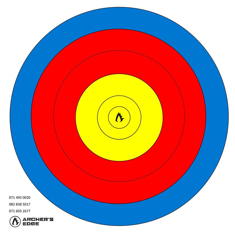 Target 1 Spot Colour Red Yellow Blue