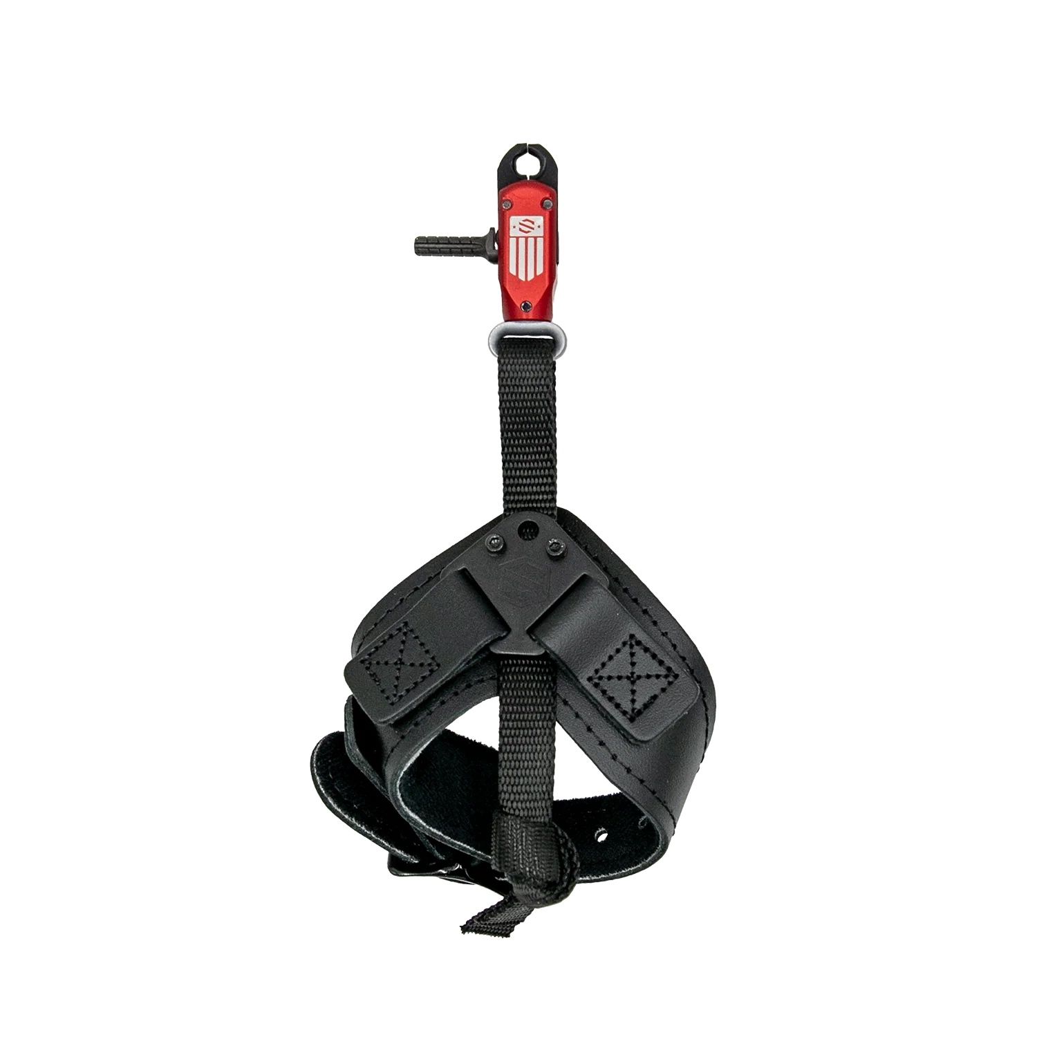 Scott Vibe Youth Wrist Release, Colour: Red