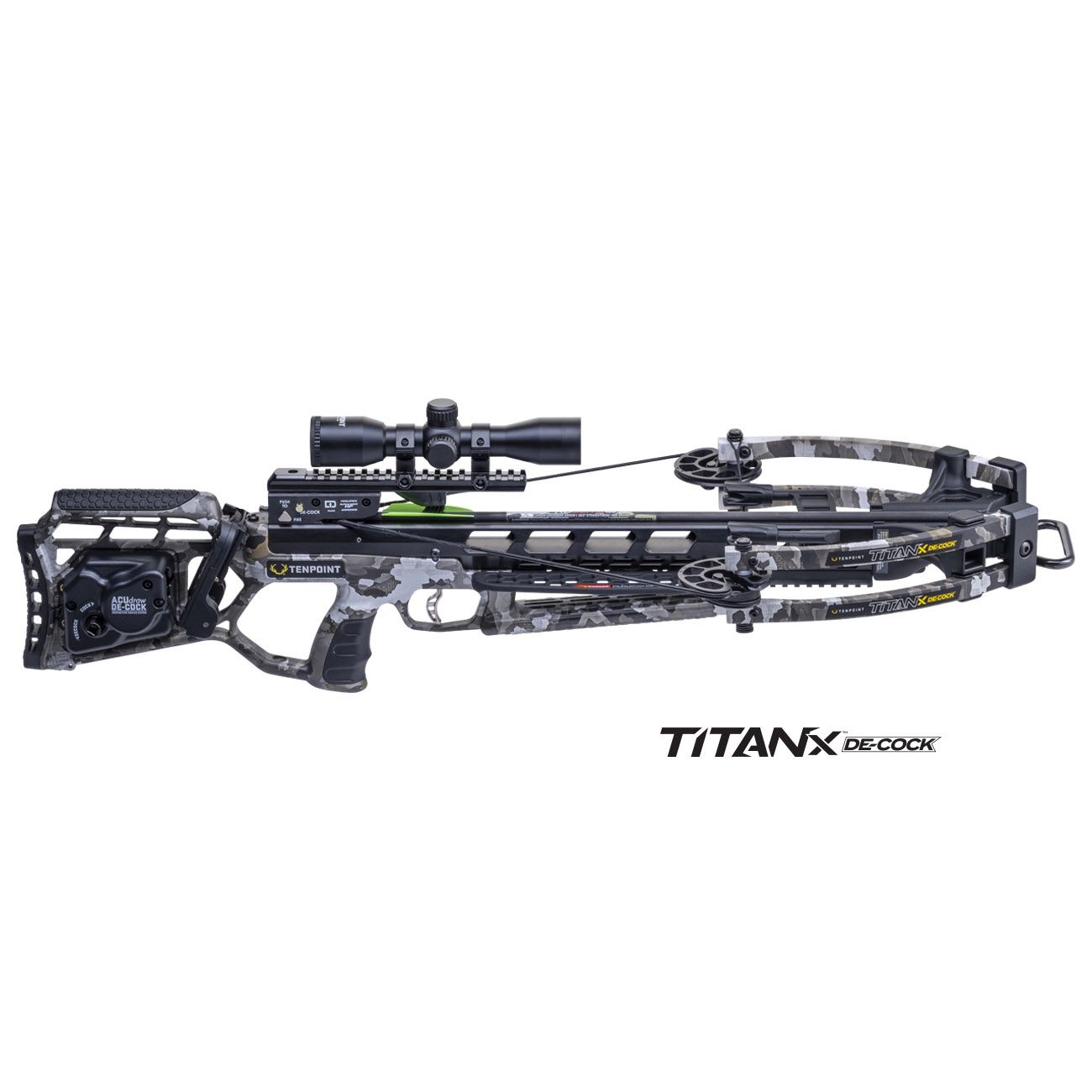 TenPoint TitanX Crossbow DE-COCK (Pro-view 400 Scope, AcSlMx), Colour: Vektra