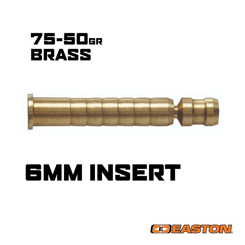 Easton 6mm Brass Break-off Insert
