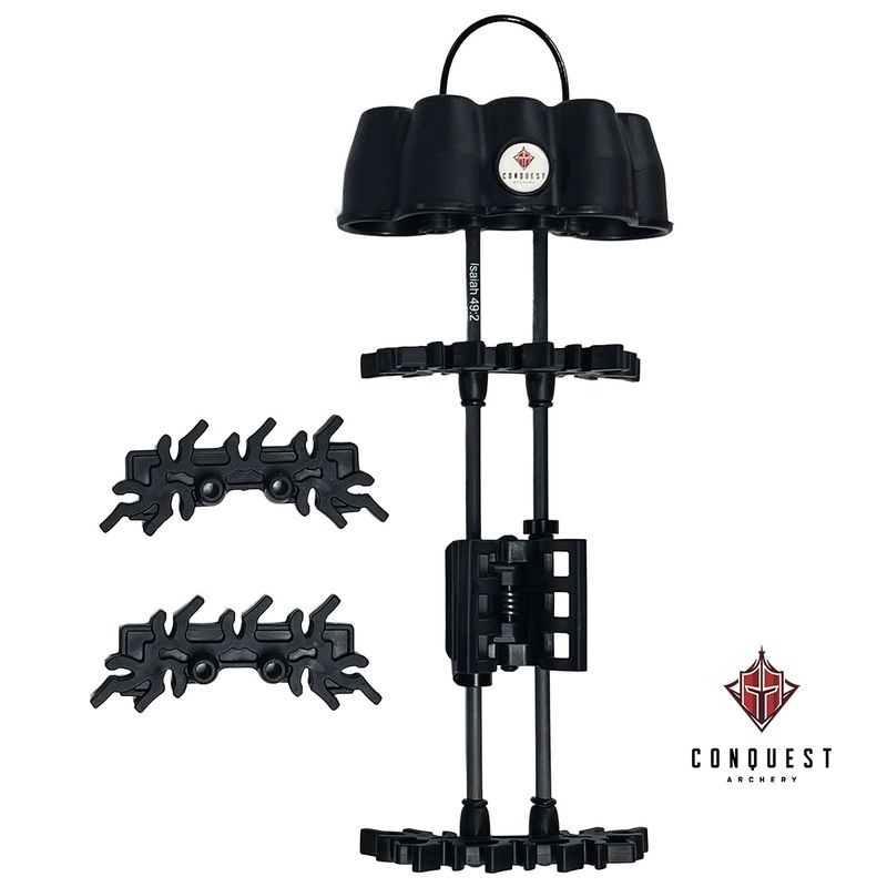 Conquest Talon 7-Arrow Quiver (Black)