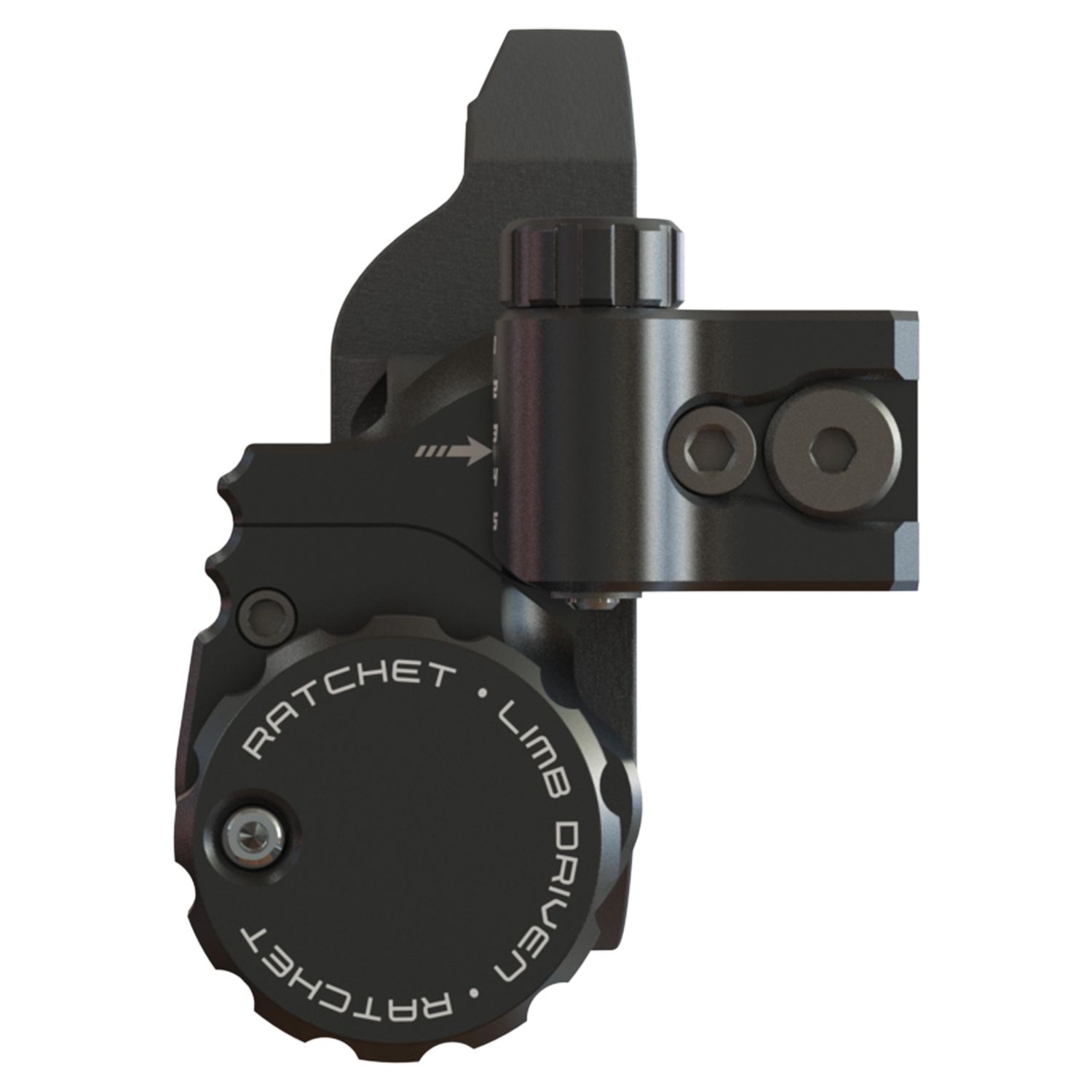 Black Gold Ripcord Ratchet Limb Driven Rest, Configuration: Micro Adjust, Hand Preference: LH, Mount: IMS