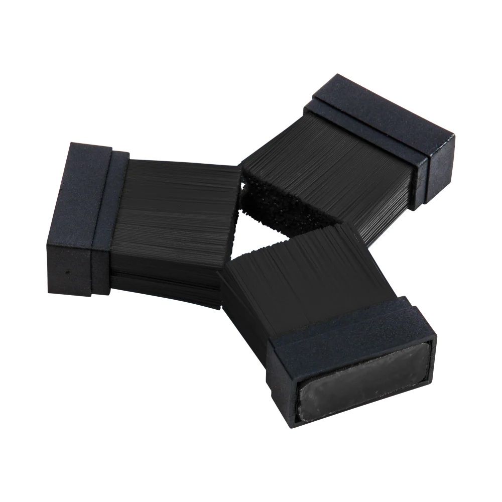 Trophy Ridge Whisker Biscuit V Arrow Rest Replacement Bristles, Colour: Black