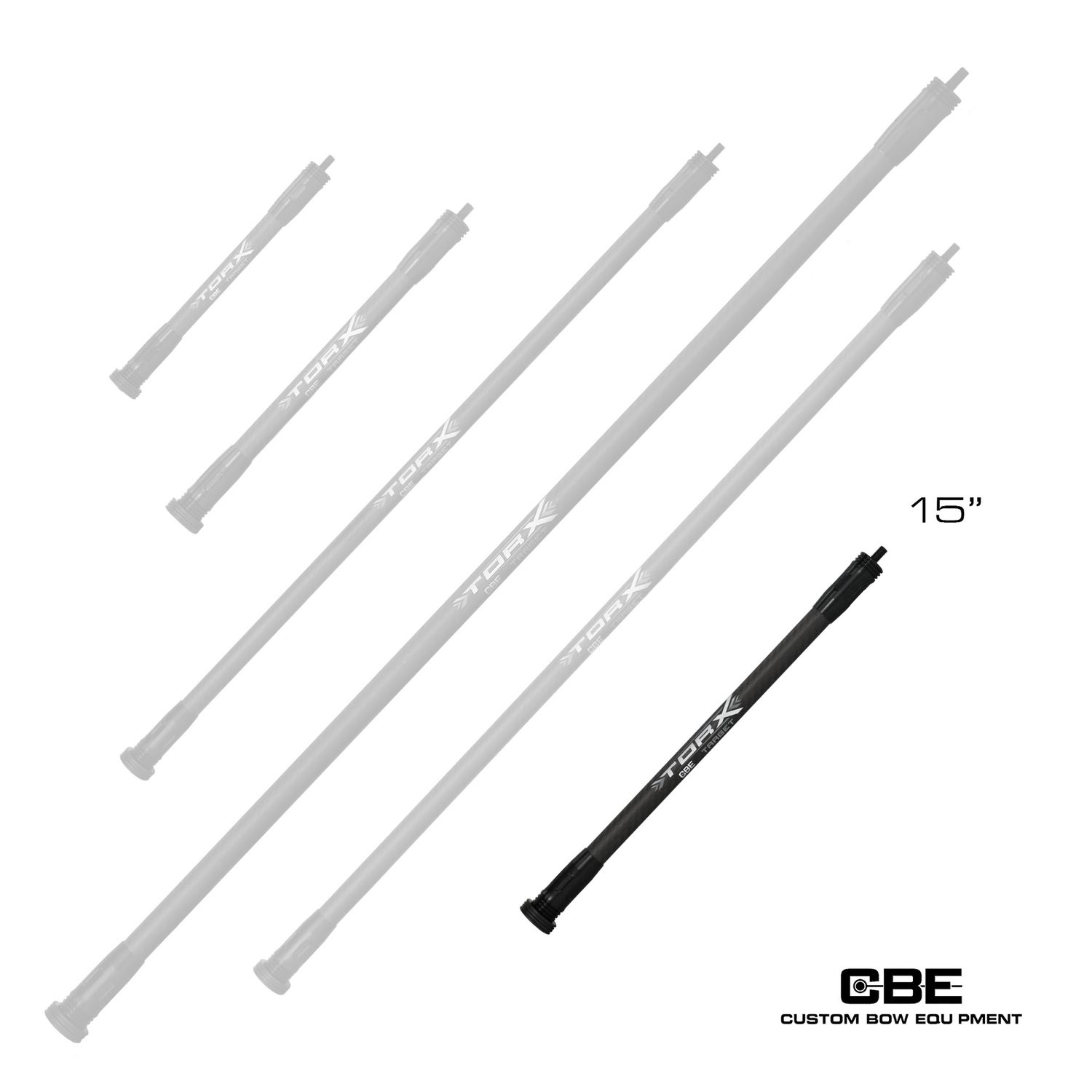CBE TORX Target Stabilizers, Length: 15"