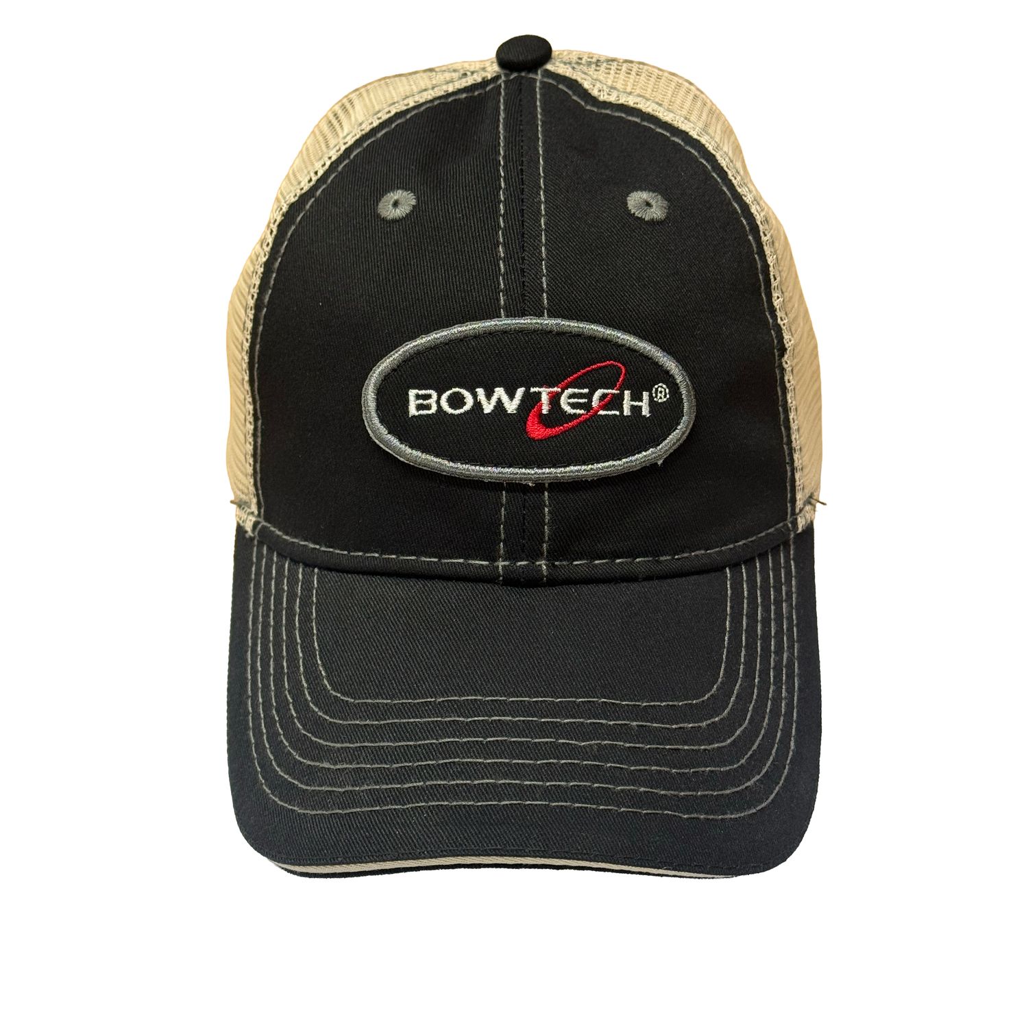 Cap Bowtech Black Logo Mesh Standard