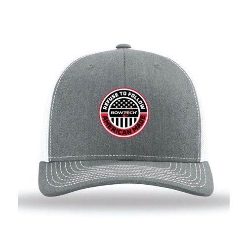Cap Bowtech PVC Patch (Grey/Camo)