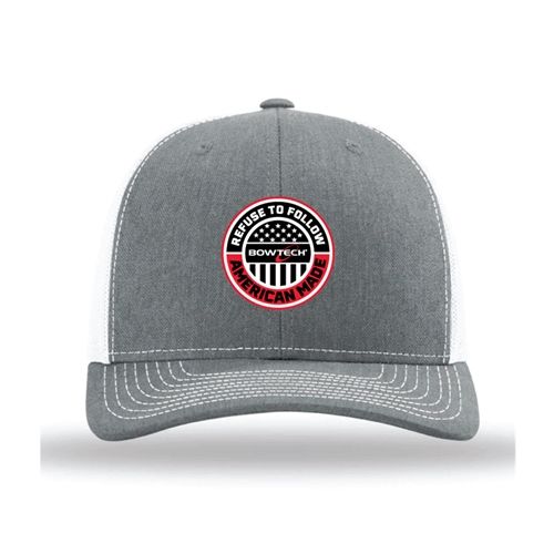 Cap Bowtech PVC Patch (Grey/Camo)
