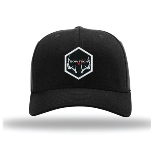 Cap Bowtech Woven Patch Flex fit (Black, All)