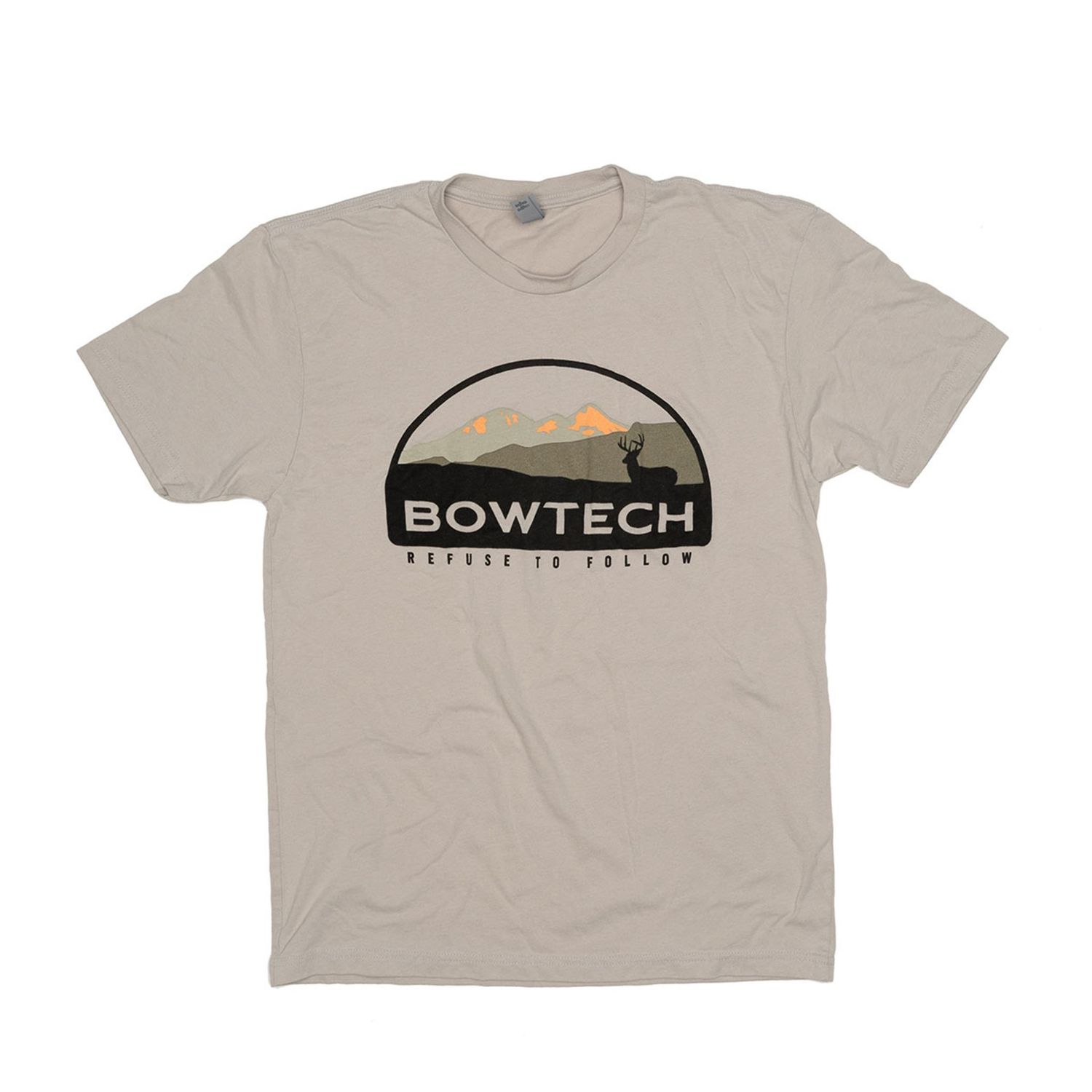 Bowtech Outdoor Half Circle T-Shirt, Colour: Beige, Size: Medium