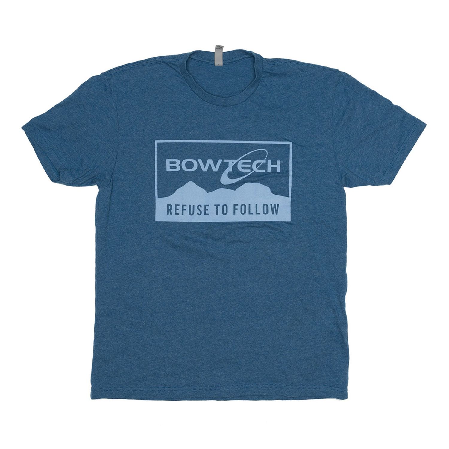 Bowtech Rectangular Mountains T-Shirt, Colour: Blue, Size: Small