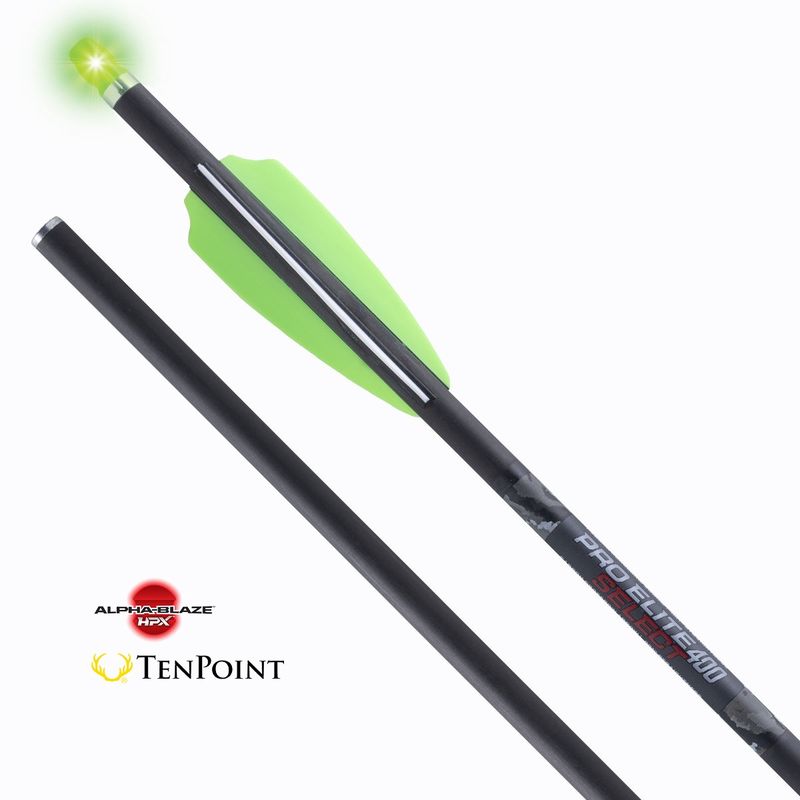 TenPoint 20" Pro Elite 400 Crossbow bolts (Lighted Nocks