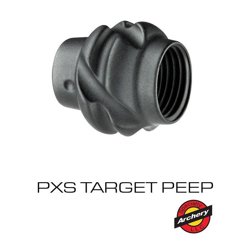 Speciality Archery PXS Target Peep, Colour: Black