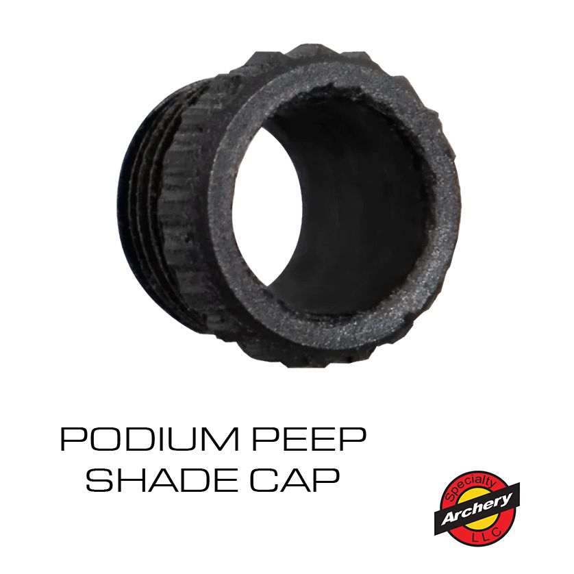 Speciality Archery Podium Peep Shade Cap