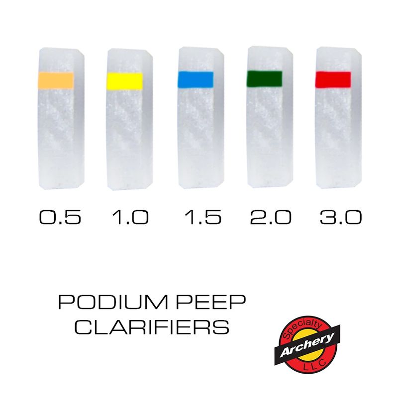 Speciality Archery Podium Peep Clariefier Lenses