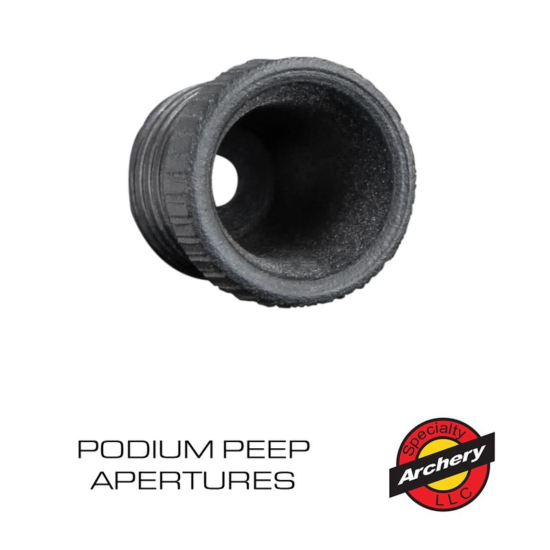 Speciality Archery Podium Peep Apertures