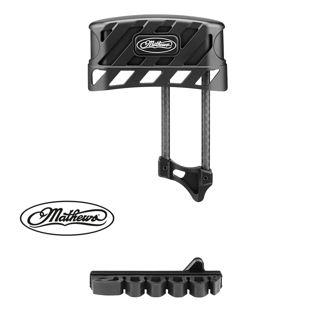 Mathews LowPro Fixed Quiver, Colour: Black, Hand Preference: RH