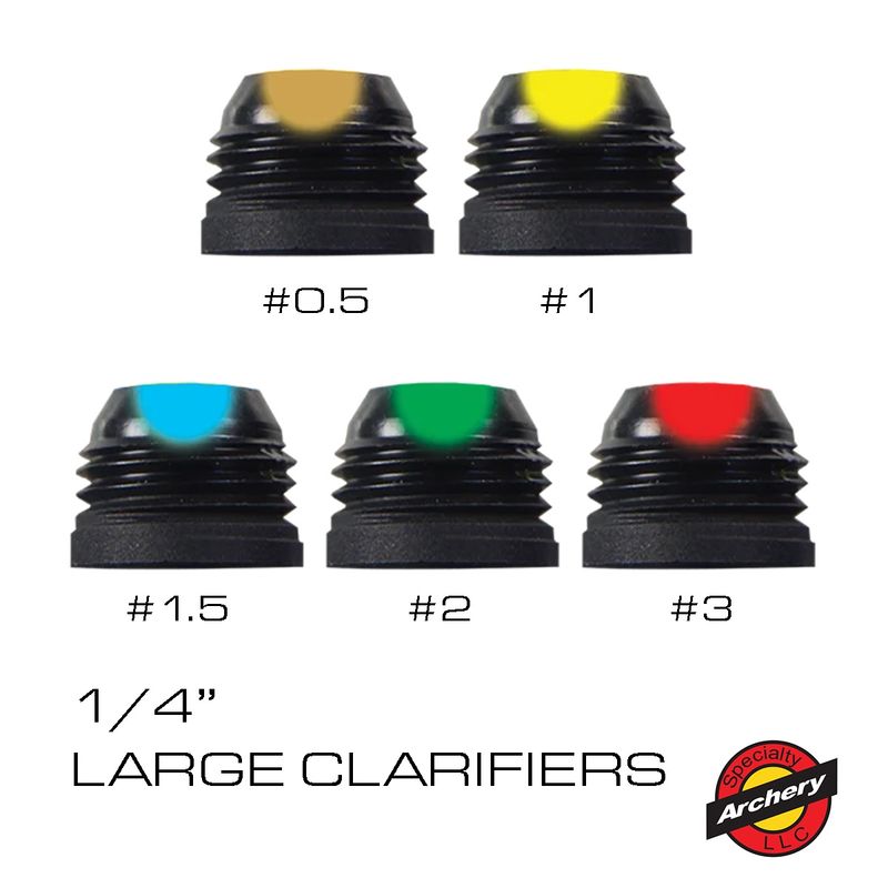 Speciality Archery Large Peep Sight Clarifiers (1/4")