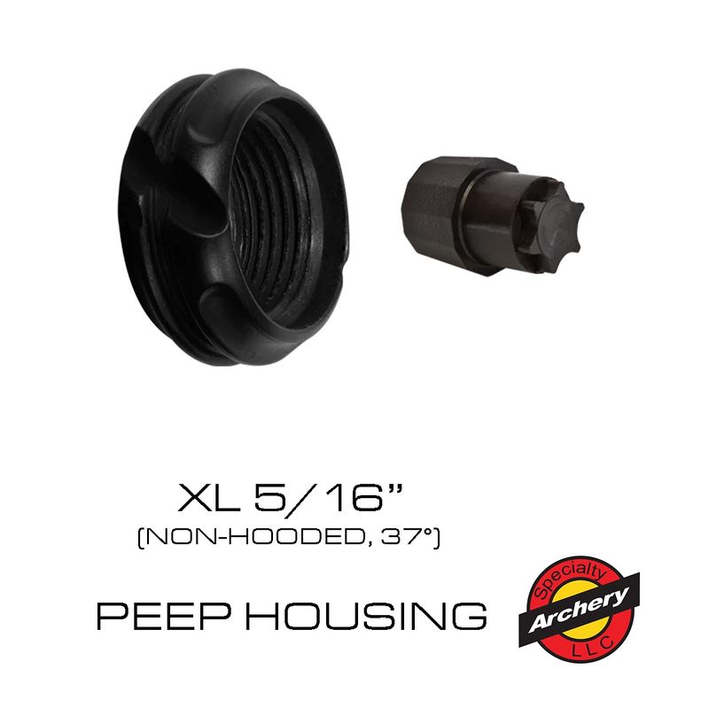 Speciality Archery XL Peep Housing 37 Degree (5/16"